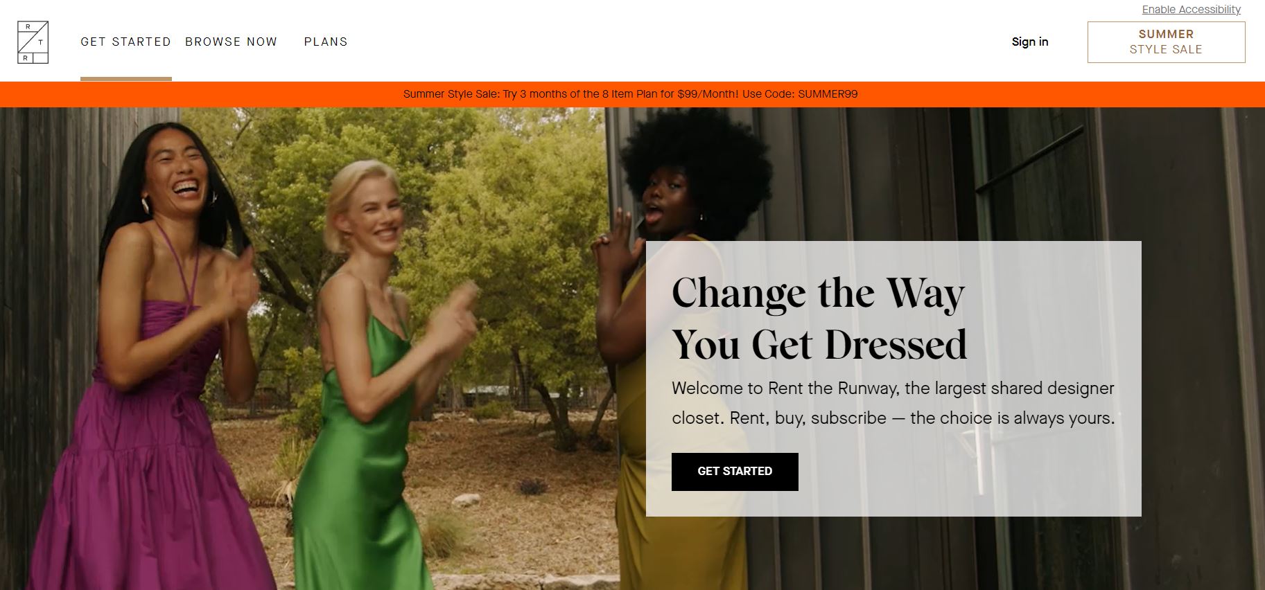 Rent the Runway screenshot