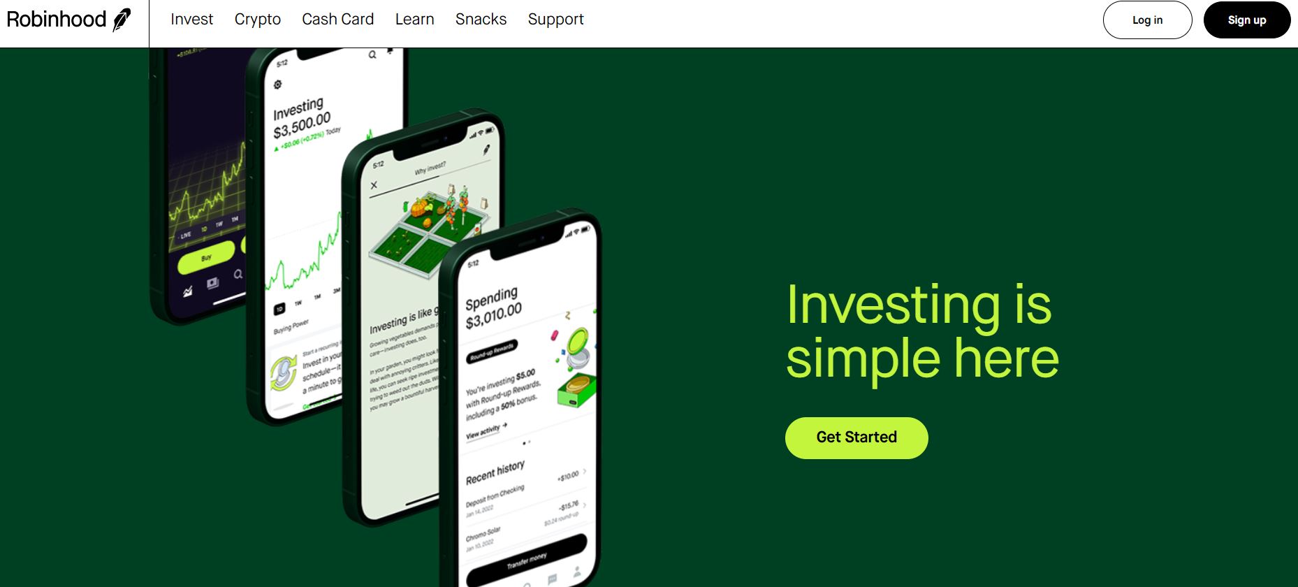 Robinhood screenshot